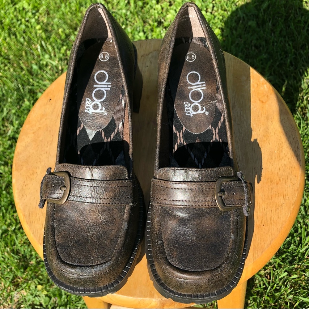 Vintage Diba Chunky Platform Loafers - Picture 2 of 7